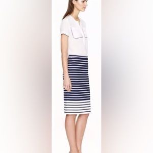 JCrew Nautical Pencil Skirt - Size 6